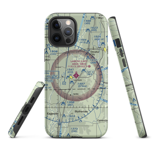 Lamoni Municipal Airport (LWD) VFR Sectional  Tough iPhone Case