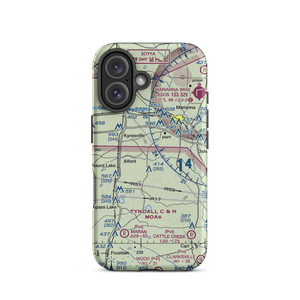 Land's Field (21FD) VFR Sectional  Tough iPhone Case