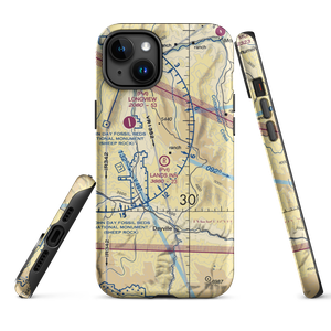 Land's Inn Ranch Airport (49OR) VFR Sectional  Tough iPhone Case