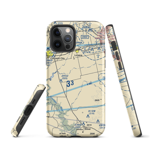 Landers Ranch Airport (1TS8) VFR Sectional  Tough iPhone Case