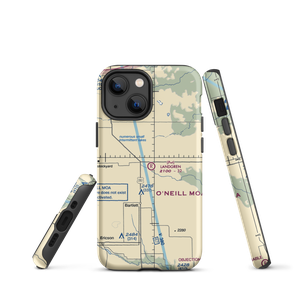 Landgren Ranch Airport (40NE) VFR Sectional  Tough iPhone Case