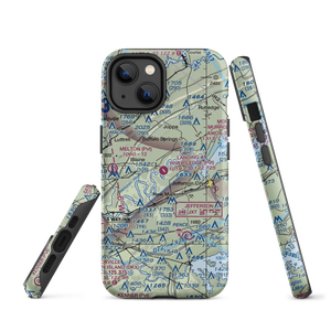 Landing At River'S Edge (98TN) VFR Sectional  Tough iPhone Case