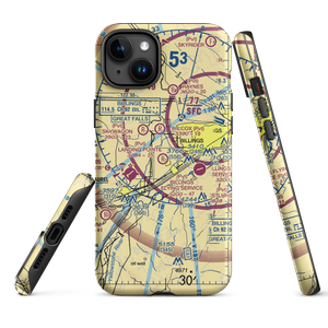 Landing Pointe Airport (MT57) VFR Sectional  Tough iPhone Case