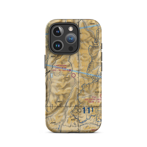Landmark US Forest Service Airport (0U0) VFR Sectional  Tough iPhone Case