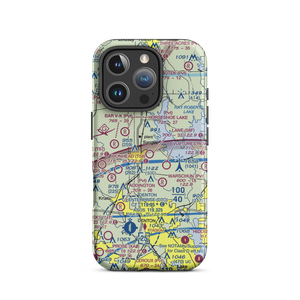 Lane Field (58F) VFR Sectional  Tough iPhone Case