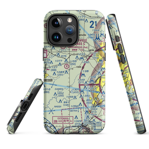 Lanesville Skyways Airport (IN13) VFR Sectional  Tough iPhone Case