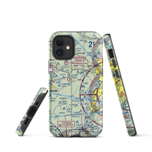 Lanesville Skyways Airport (IN13) VFR Sectional  Tough iPhone Case