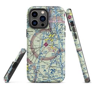 Lanett Municipal Airport (7A3) VFR Sectional  Tough iPhone Case