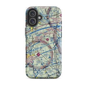 Laneys Airport (N92) VFR Sectional  Tough iPhone Case