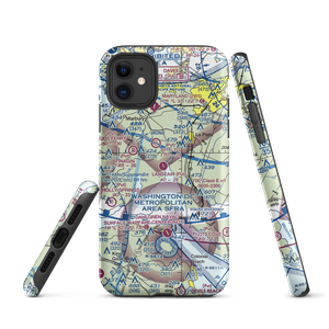 Lanseair Farms Airport (MD97) VFR Sectional  Tough iPhone Case