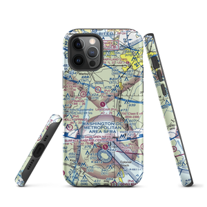 Lanseair Farms Airport (MD97) VFR Sectional  Tough iPhone Case