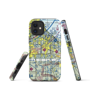 Lansing Municipal Airport (IGQ) VFR Sectional  Tough iPhone Case