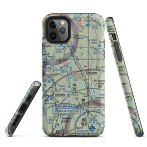 Lapeer Flyer Airport (0NK6) VFR Sectional  Tough iPhone Case