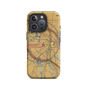 Laramie Regional Airport (LAR) VFR Sectional  Tough iPhone Case