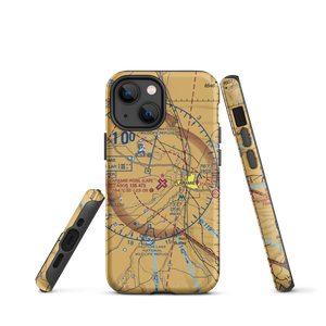 Laramie Regional Airport (LAR) VFR Sectional  Tough iPhone Case