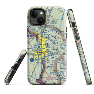 Laredo International Airport (LRD) VFR Sectional  Tough iPhone Case