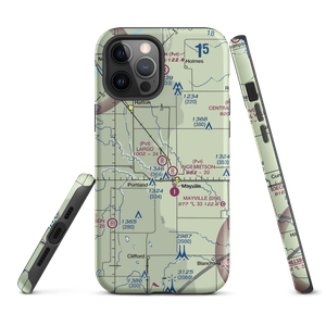 Largo Base Airport (5NA2) VFR Sectional  Tough iPhone Case