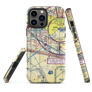 Larkin Airport (06ID) VFR Sectional  Tough iPhone Case