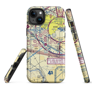 Larkin Airport (06ID) VFR Sectional  Tough iPhone Case