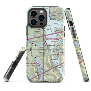 Larsen Bay Airport (2A3) VFR Sectional  Tough iPhone Case