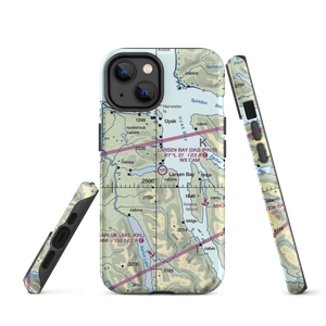 Larsen Bay Airport (2A3) VFR Sectional  Tough iPhone Case