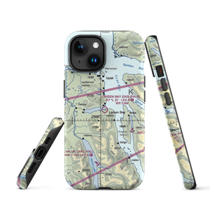 Larsen Bay Airport (2A3) VFR Sectional  Tough iPhone Case