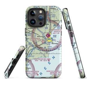 Larson Airport (5WI4) VFR Sectional  Tough iPhone Case