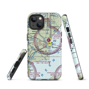 Larson Airport (5WI4) VFR Sectional  Tough iPhone Case