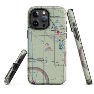 Larson Airport (6ND2) VFR Sectional  Tough iPhone Case