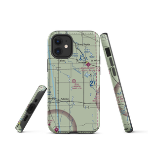 Larson Airport (6ND2) VFR Sectional  Tough iPhone Case
