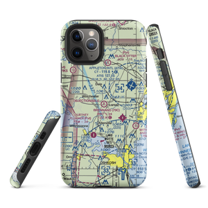 Larson Airport (WI91) VFR Sectional  Tough iPhone Case