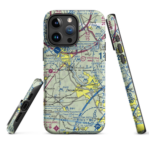 Larson's Seaplane Base (MA74) VFR Sectional  Tough iPhone Case