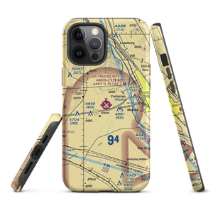 Las Cruces International Airport (LRU) VFR Sectional  Tough iPhone Case