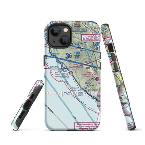 Las Trancas Airport (17CL) VFR Sectional  Tough iPhone Case