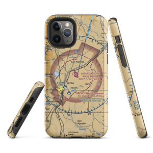 Las Vegas Municipal Airport (LVS) VFR Sectional  Tough iPhone Case