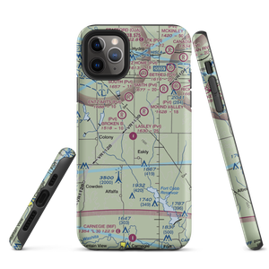 Lasley Private Airport (6OK8) VFR Sectional  Tough iPhone Case