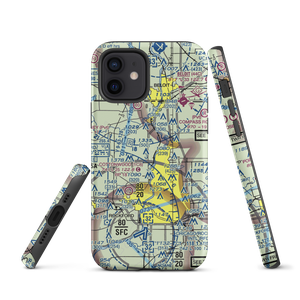 Latham Park Aero Estates Airport (LL81) VFR Sectional  Tough iPhone Case