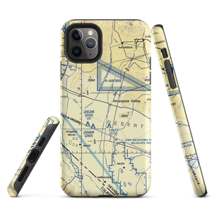 Lathrop Wells Airport / Jackass Aeropark (U75) VFR Sectional  Tough iPhone Case