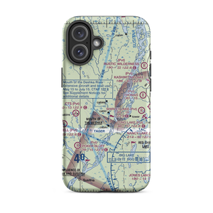 Laub Airport (3AK7) VFR Sectional  Tough iPhone Case