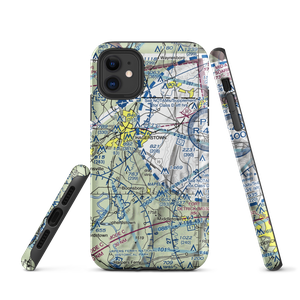 Laura's Landing Airport (22MD) VFR Sectional  Tough iPhone Case