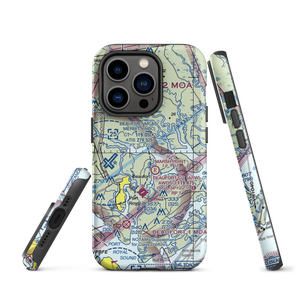 Laurel Hill Plantation Airport (SC05) VFR Sectional  Tough iPhone Case