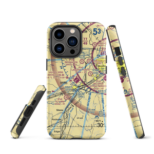 Laurel Municipal Airport (6S8) VFR Sectional  Tough iPhone Case