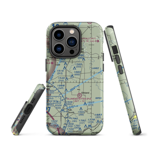 Laurie's Landing Airport (US-0104) VFR Sectional  Tough iPhone Case