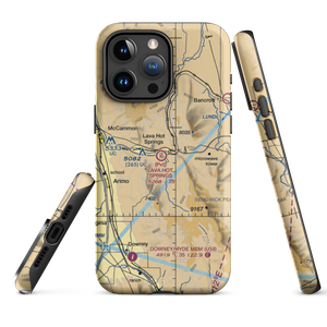 Lava Hot Springs Airport (01ID) VFR Sectional  Tough iPhone Case