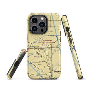 Lavina Airport (80S) VFR Sectional  Tough iPhone Case