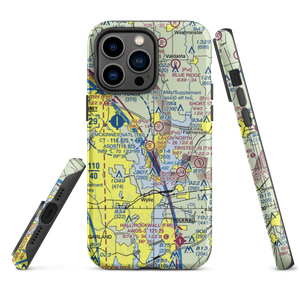 Lavon North Airport (46TS) VFR Sectional  Tough iPhone Case