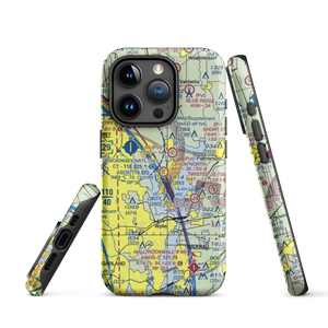 Lavon North Airport (46TS) VFR Sectional  Tough iPhone Case