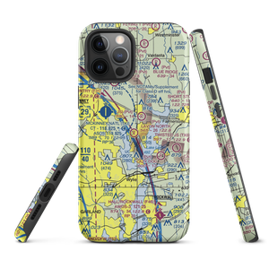 Lavon North Airport (46TS) VFR Sectional  Tough iPhone Case