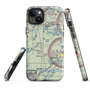 Law Field (35MI) VFR Sectional  Tough iPhone Case