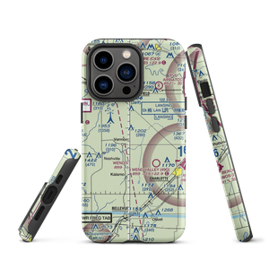 Law Field (35MI) VFR Sectional  Tough iPhone Case